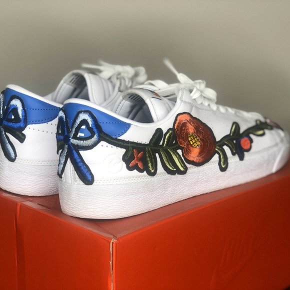 NIKE Air Tennis Classic AC Fragment Custom Floral